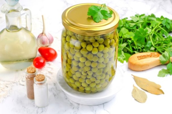 Горошек консервированный