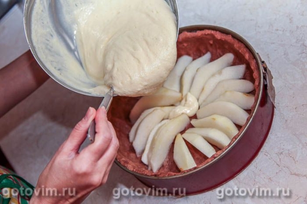 Чизкейк с грушами Чизкейк с грушами