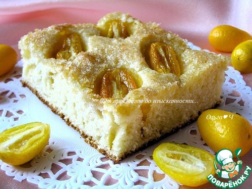 Пирог с кумкватом Пирог с кумкватом