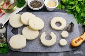 Канапе "Подковки" Канапе "Подковки"