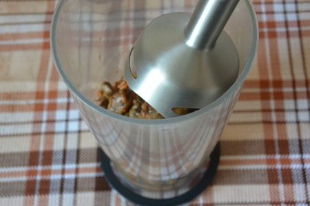 Куриный паштет в тарталетках с белой фасолью