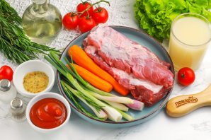 Свинина в пиве