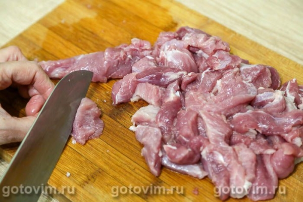 Азу из свинины в мультиварке