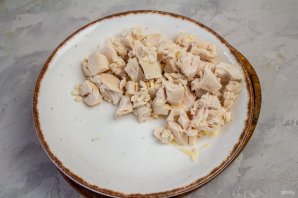 Салат "Снежная горка" Салат "Снежная горка"