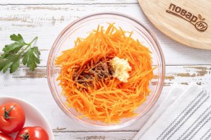 Помидоры фаршированные морковью Помидоры фаршированные морковью