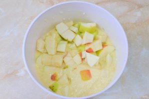 Бабка рисовая с яблоками Бабка рисовая с яблоками