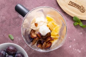 Смузи из сливы Смузи из сливы