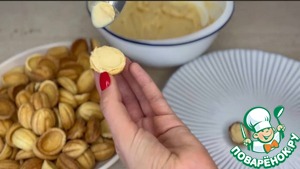 Орешки со сгущенкой из нашего детства Орешки со сгущенкой из нашего детства