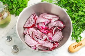 Лук маринованный быстрый