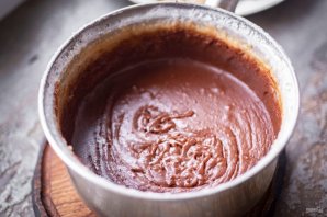 Вкусный шоколадный щербет с арахисом Вкусный шоколадный щербет с арахисом