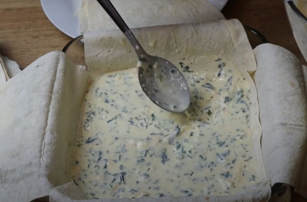 Вкуснейший Хачапури из лаваша. Ленивый пирог из творога и сыра Вкуснейший Хачапури из лаваша. Ленивый пирог из творога и сыра