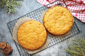 Морковный торт с апельсиновым курдом Морковный торт с апельсиновым курдом