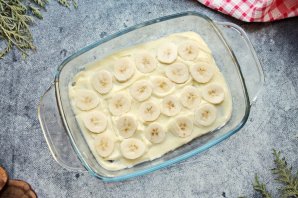 Шоколадно-банановый торт без выпечки за 15 минут Шоколадно-банановый торт без выпечки за 15 минут