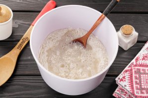 Дрожжевое тесто из сухих дрожжей