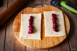 Трубочки с вишней Трубочки с вишней