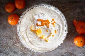 Мандариновое мороженое Мандариновое мороженое