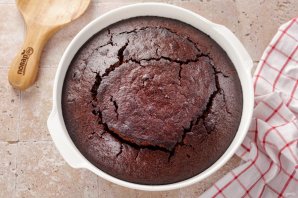 "Манник" на кефире с какао "Манник" на кефире с какао