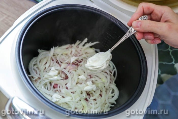 Мясо по-французски в мультиварке Мясо по-французски в мультиварке