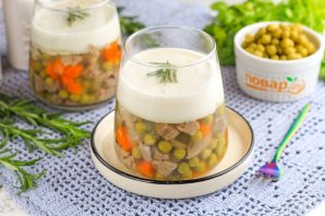 Заливное "Провансаль" из говядины Заливное "Провансаль" из говядины