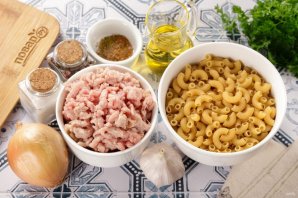 Макароны с фаршем Макароны с фаршем