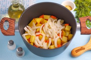 Рагу из кабачков и картофеля Рагу из кабачков и картофеля