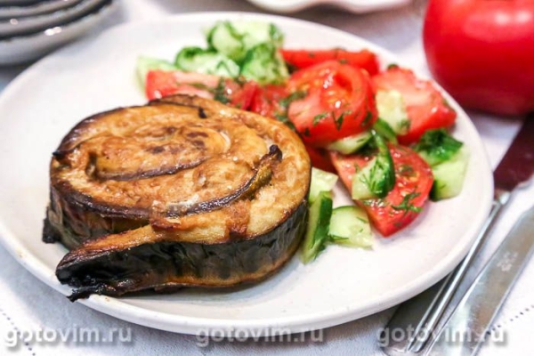 Рулет из скумбрии в духовке