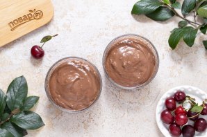 Пудинг шоколадный