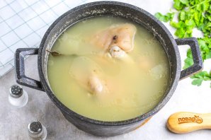 Желе из мясного бульона Желе из мясного бульона