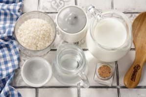 Рисовая каша на молоке Рисовая каша на молоке
