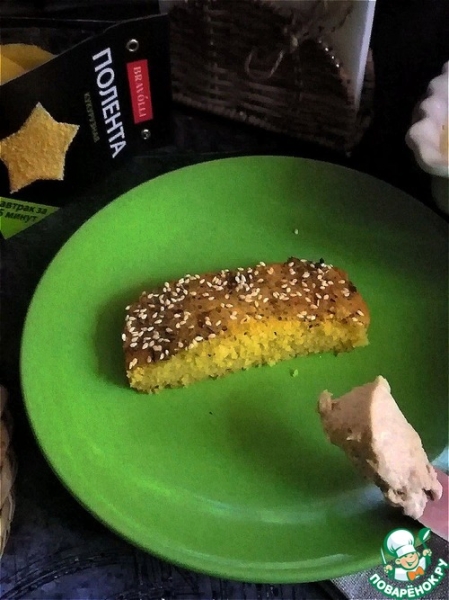 Кукурузный кекс на завтрак Кукурузный кекс на завтрак