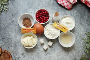 Пирог "Брусника под снегом" Пирог "Брусника под снегом"