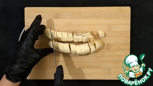 Шарлотка с бананом и мандарином Шарлотка с бананом и мандарином