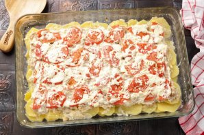 "Мясо по-французски" из куриного фарша