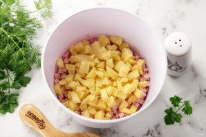 Салат "Пасхальный венок"