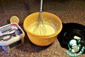 Яблоки в блинном тесте ПП