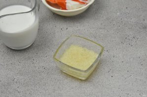 Суфле из креветок и крабовых палочек