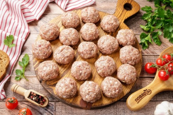 Фрикадельки для супа Фрикадельки для супа