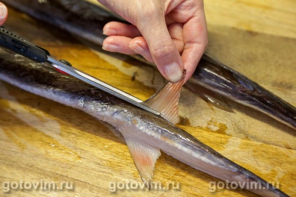 Рыба-игла в духовке