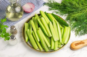 Огурчики быстрого приготовления