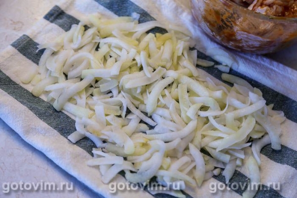 Куриные бедра в картофельной панировке 