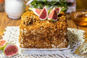 Медовик без сахара