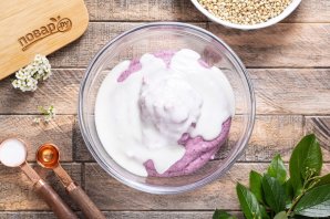 Пирог из зеленой гречки