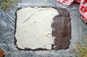 Рулет "Баунти" без выпечки Рулет "Баунти" без выпечки