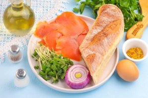 Канапе с семгой Канапе с семгой