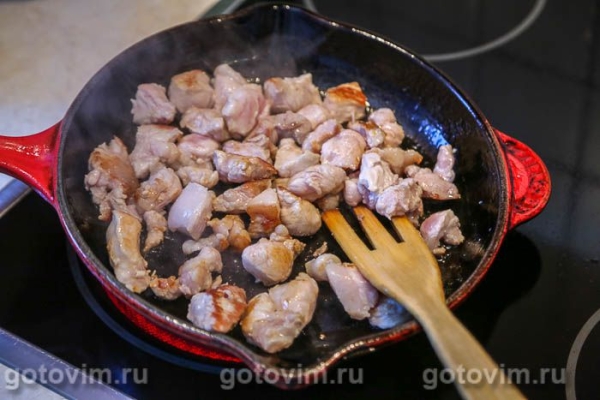 Пепероната из свинины с перцем чили Пепероната из свинины с перцем чили