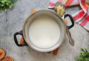 Молоко с чесноком Молоко с чесноком