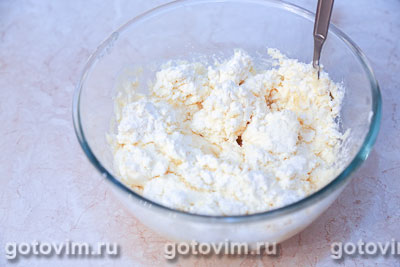 Домашняя творожная масса с курагой Домашняя творожная масса с курагой