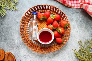 Клубника фламбе Клубника фламбе