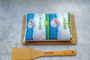 Творожный сыр из замороженного кефира Творожный сыр из замороженного кефира