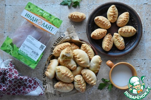 Закусочные мини пирожки с индейкой